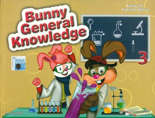 BUNNY GENERAL KNOWLEDGE BOOK 3 - Paramount Books   