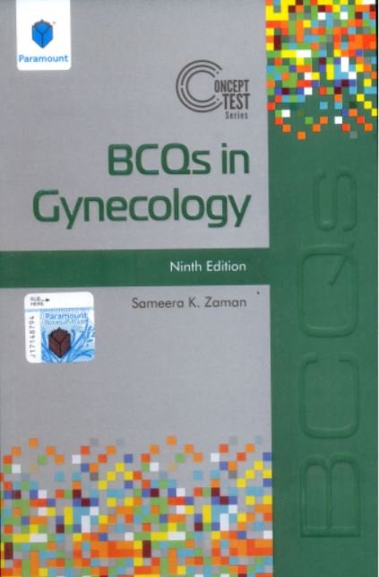 CONCEPT TEST SERIES: BCQs IN GYNECOLOGY - Paramount Books   