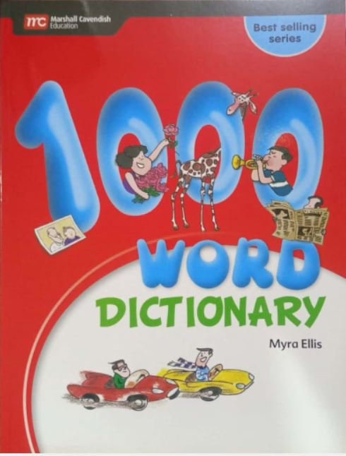 1000 WORDS DICTIONARY (RED) - Paramount Books   