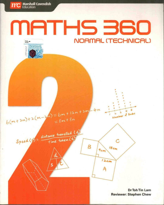 MATHS 360: TEXTBOOK-2 NORMAL(TECHNICAL) - Paramount Books   