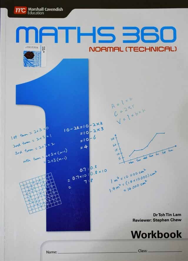 MATHS 360: WORKBOOK-1 NORMAL (TECHNICAL) - Paramount Books   