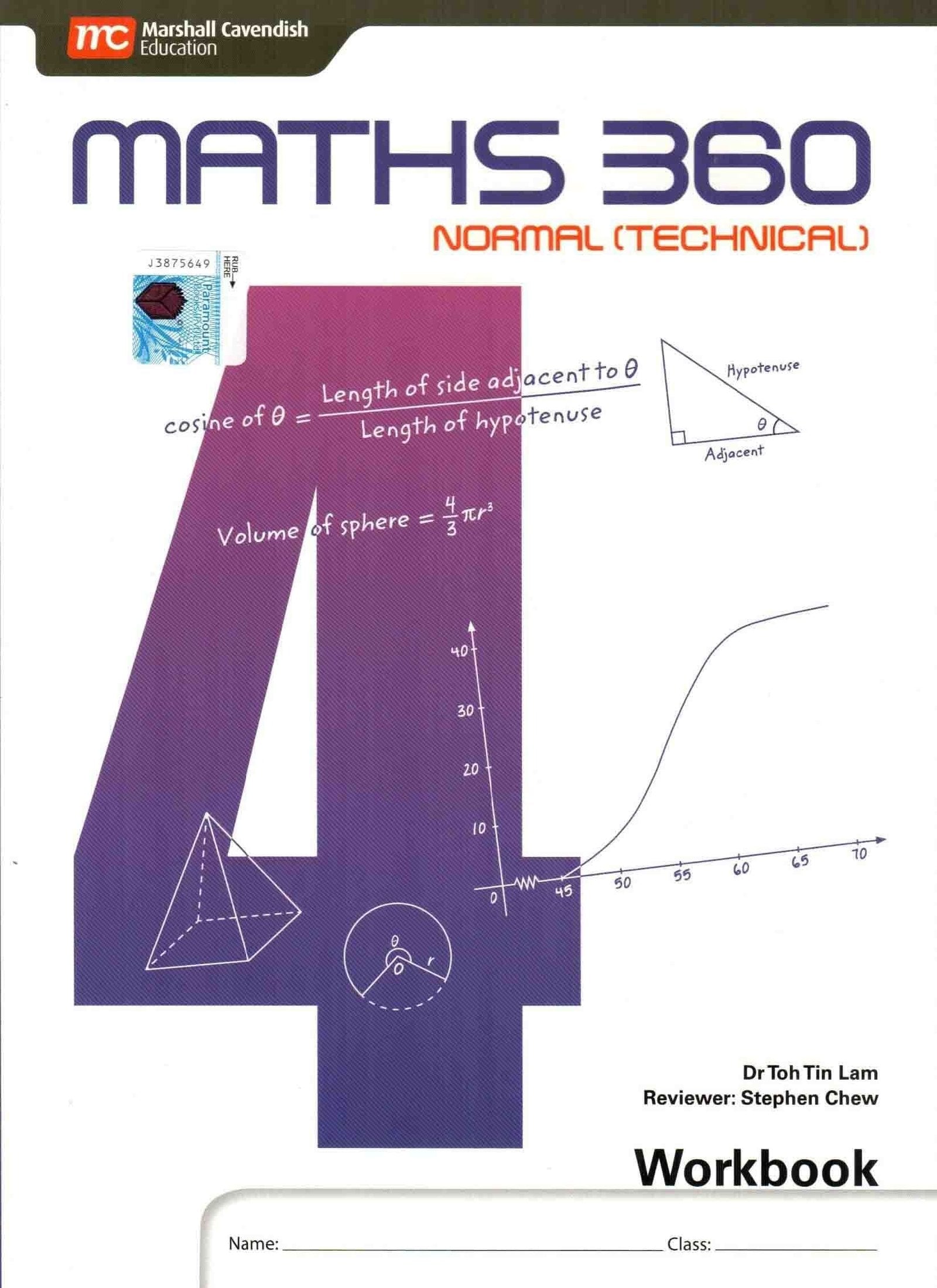 MATHS 360: WORKBOOK-4 NORMAL (TECHNICAL)