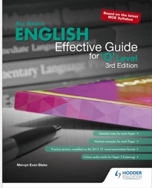 ALL ABOUT ENGLISH: EFFECTIVE GUIDE TO O LEVEL ENGLISH - Paramount Books   