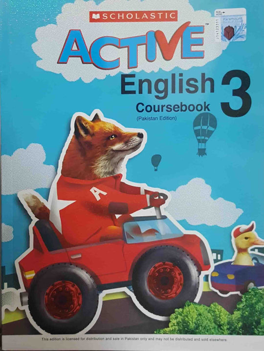 SCHOLASTIC ACTIVE ENGLISH: (PAKISTAN EDITION) COURSEBOOK 3 - Paramount Books   