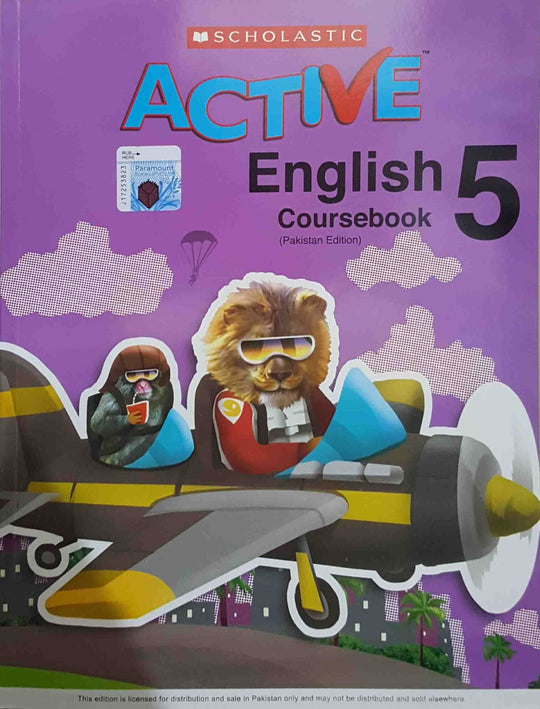 SCHOLASTIC ACTIVE ENGLISH: (PAKISTAN EDITION) COURSEBOOK 5 - Paramount Books   