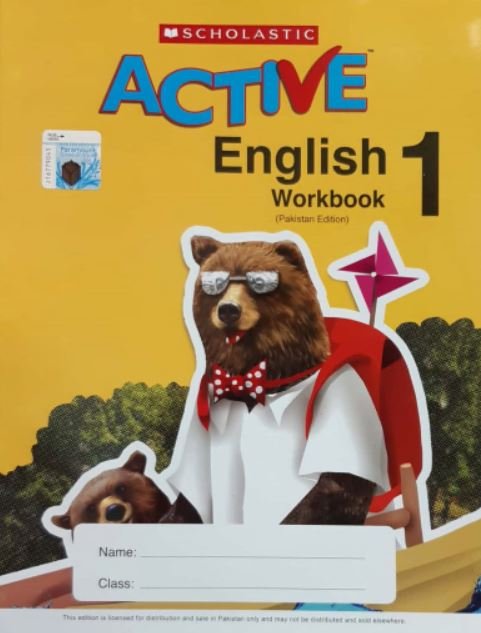 SCHOLASTIC ACTIVE ENGLISH: (PAKISTAN EDITION) WORKBOOK 1 - Paramount Books   