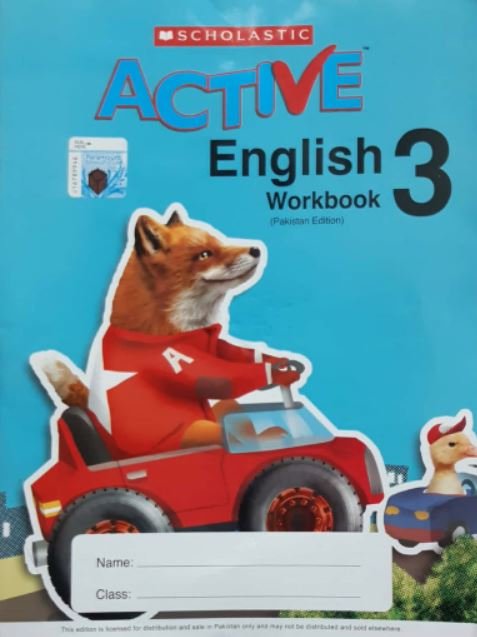 SCHOLASTIC ACTIVE ENGLISH: (PAKISTAN EDITION) WORKBOOK 3 - Paramount Books   