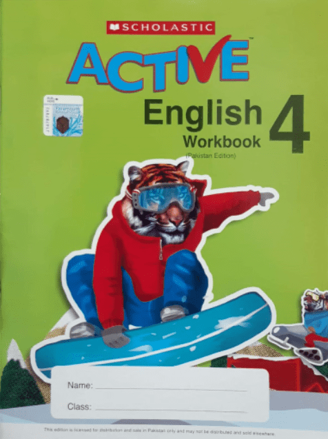 SCHOLASTIC ACTIVE ENGLISH: (PAKISTAN EDITION) WORKBOOK 4 - Paramount Books   