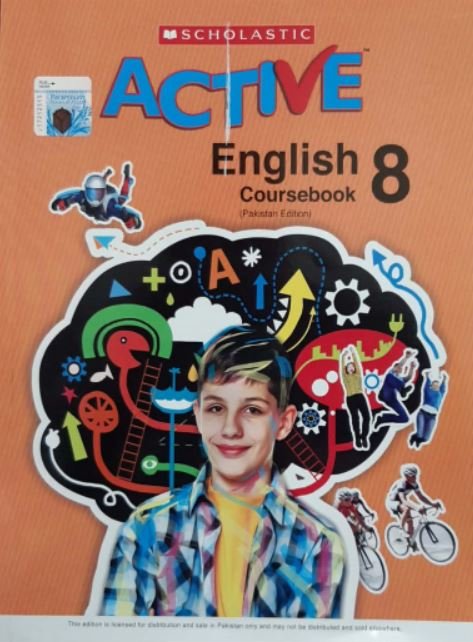 SCHOLASTIC ACTIVE ENGLISH: (PAKISTAN EDITION) COURSEBOOK 8 - Paramount Books   