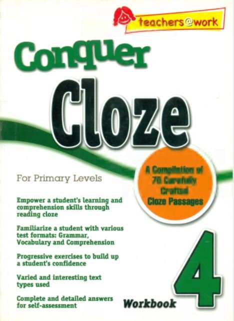 CONQUER CLOZE: WORKBOOK-4 - Paramount Books   