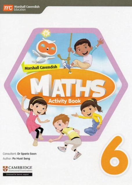 MARSHALL CAVENDISH MATHS: ACTIVITY BOOK 6 - Paramount Books   