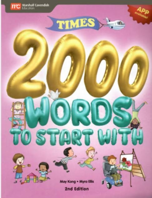 TIMES 2000 WORDS TO START WITH (APP AVAILABLE!) PURPAL - Paramount Books   