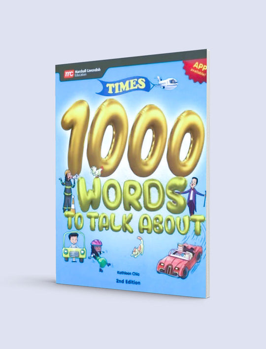 TIMES 1000 WORDS TO TALK ABOUT (APP AVAILABLE!) BLUE