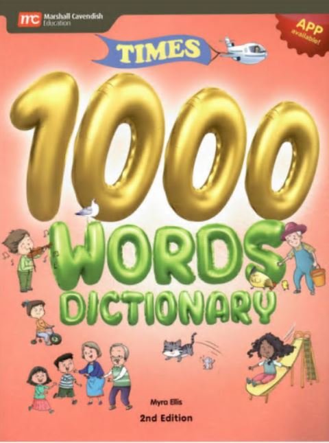 TIMES 1000 WORDS DICTIONARY (APP AVAILABLE!) ORANGE - Paramount Books   