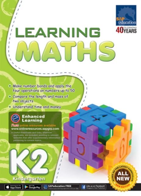 LEARNING MATHS: K2 KINDERGARTEN - Paramount Books   