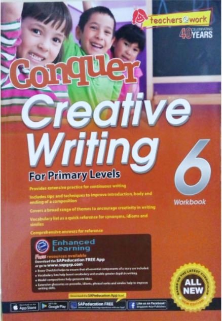 CONQUER CREATIVE WRITING: FOR PRIMARY LEVELS WORKBOOK-6