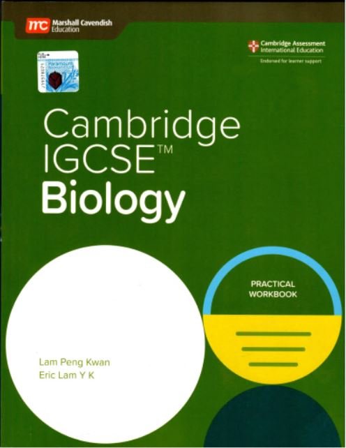 MCE: CAMBRIDGE IGCSE BIOLOGY PRACTICAL WORKBOOK