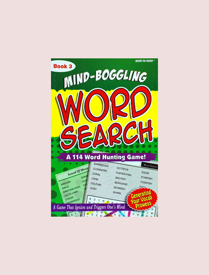 MIND BOGGLING WORD SEARCH BOOK-3