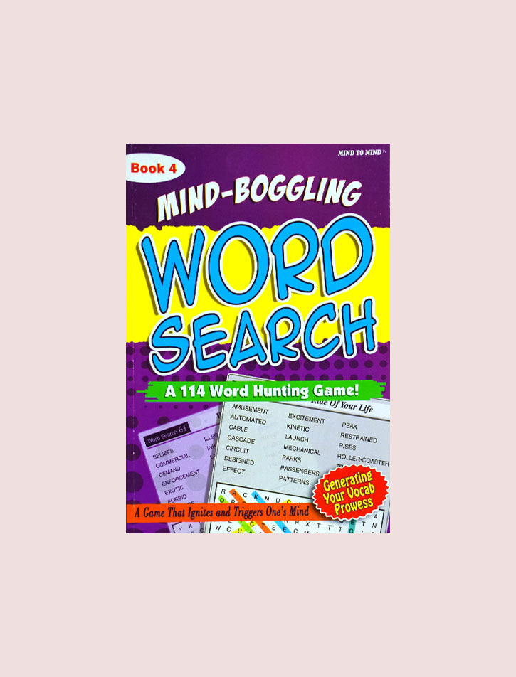 MIND BOGGLING WORD SEARCH BOOK-4
