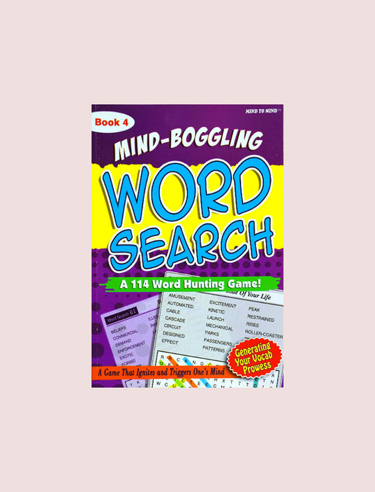 MIND BOGGLING WORD SEARCH BOOK-4