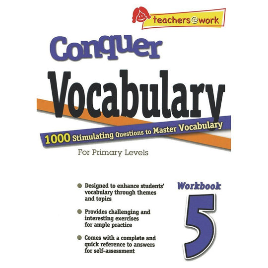 CONQUER VOCABULARY: WORKBOOK-5 - Paramount Books   