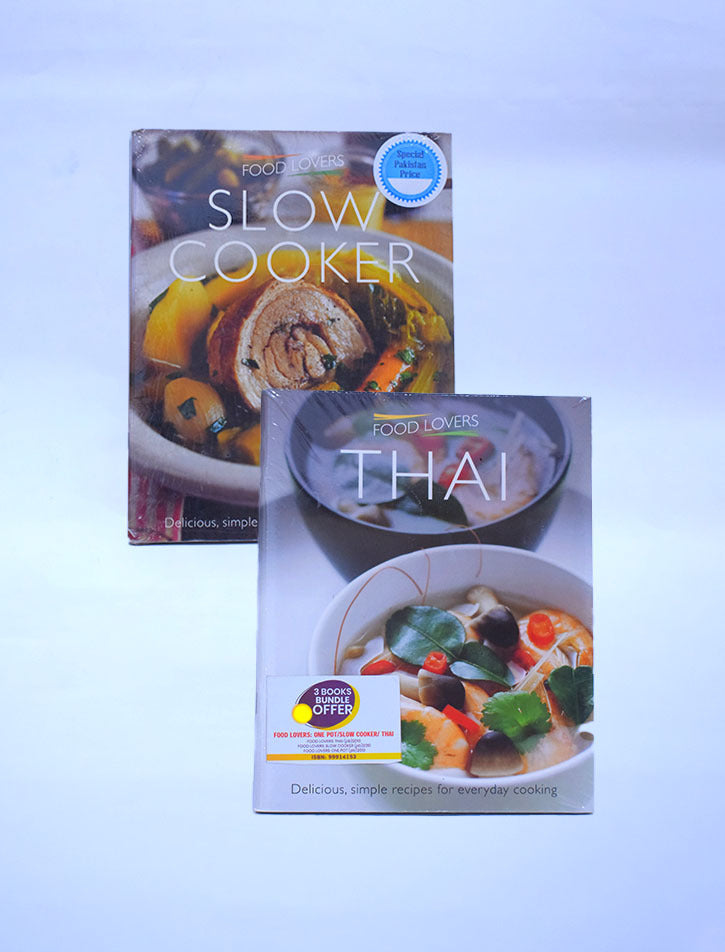FOOD LOVERS : THAI/SLOW COOKER/ONE POT (3 TITLE BUNDLE)