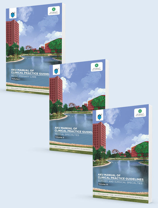 AKU MANUAL OF CLINICAL PRACTICE GUIDELINES 3-VOLS SET