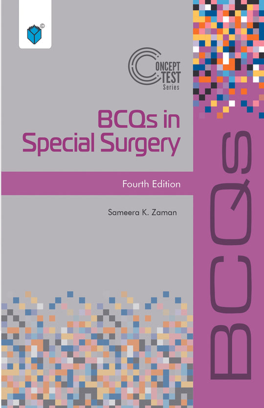 CONCEPT TEST SERIES: BCQs IN SPECIAL SURGERY - Paramount Books   