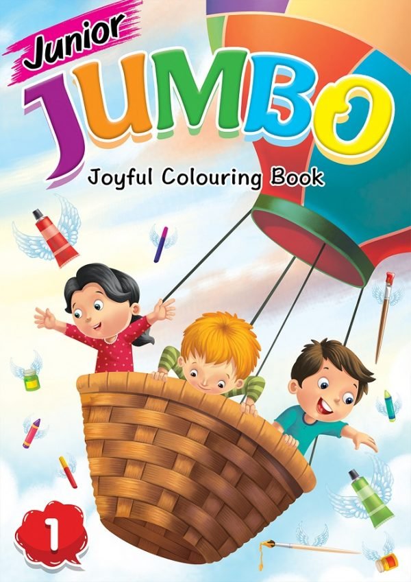 JUNIOR JUMBO JOYFUL COLOURING BOOK 1 - Paramount Books   