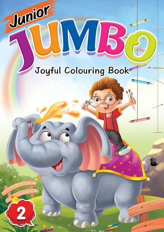 JUNIOR JUMBO JOYFUL COLOURING BOOK 2 - Paramount Books   