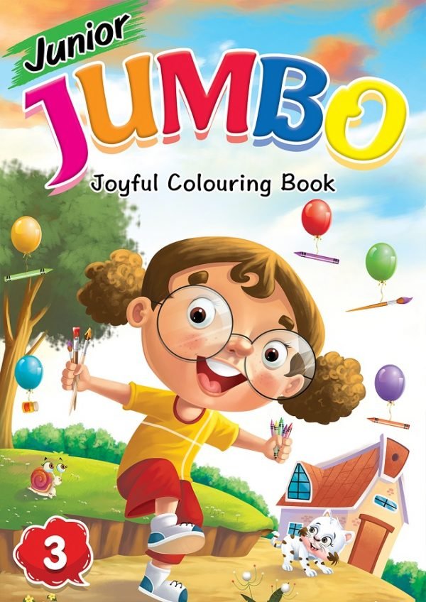 JUNIOR JUMBO JOYFUL COLOURING BOOK 3 - Paramount Books   