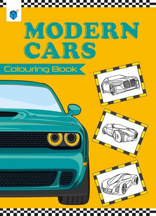 MODERN CARS COLOURING BOOK - Paramount Books   