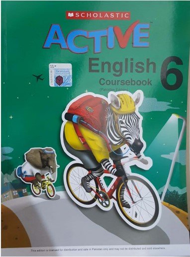 SCHOLASTIC ACTIVE ENGLISH: (PAKISTAN EDITION) COURSEBOOK 6 - Paramount Books   