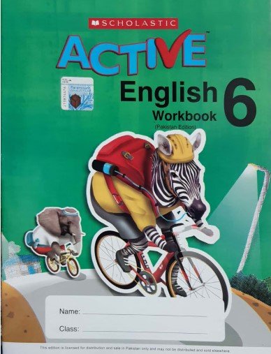 SCHOLASTIC ACTIVE ENGLISH: (PAKISTAN EDITION) WORKBOOK 6 - Paramount Books   