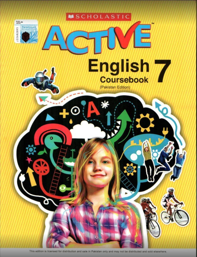 SCHOLASTIC ACTIVE ENGLISH: (PAKISTAN EDITION) COURSEBOOK 7 - Paramount Books   