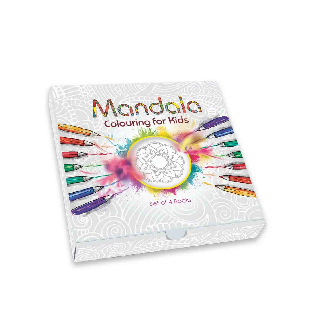 MANDALA COLOURING FOR KIDS SET OF 4 BOOKS - Paramount Books   