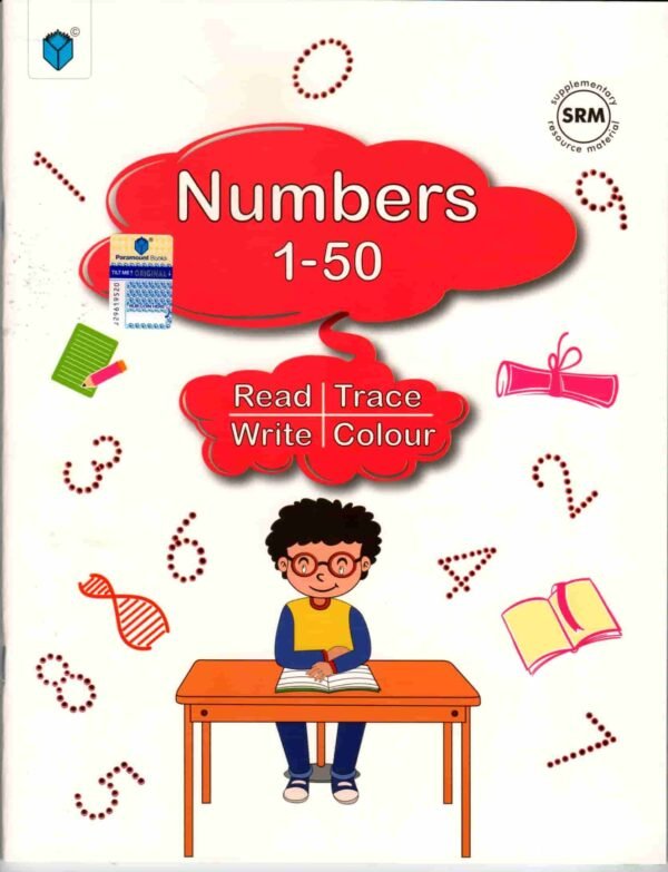 NUMBERS 1-50 Pre Primary Writing Practice