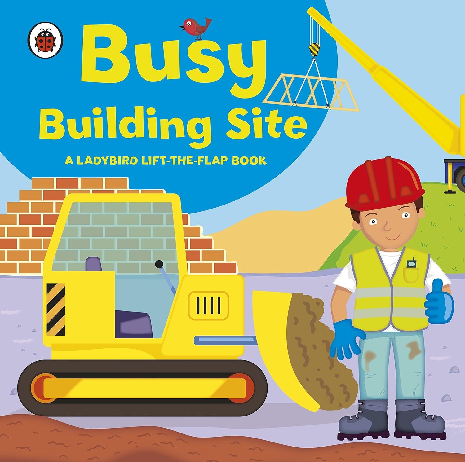 LADYBIRD LIFT-THE-FLAP BOOK: BUSY BUILDING SITE | Paramount Books