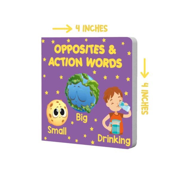 Board Book Opposites Actions