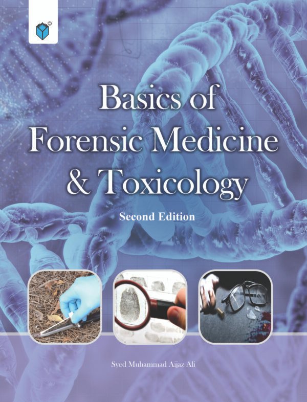 An image depicting the intersection of medical expertise and toxicological analysis in criminal investigations.
