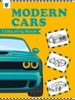 Modern Cars Colouring Book